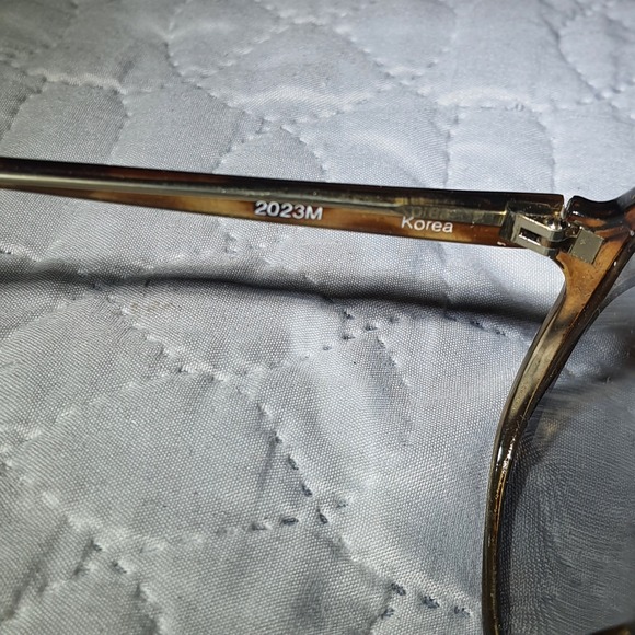 CORNING 2023M Vintage Round Sunglasses Tortoiseshell Korea Women's 4.75 Arm - Picture 4 of 5